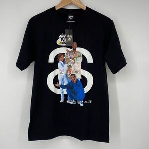 Stussy x MC Lyte YO MTV Raps T-Shirt Vintage Size Small New With‎ Tags